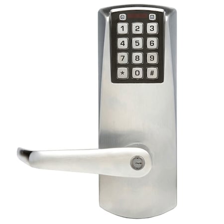 Dormakaba PowerPlex Mortise Lock, With Deadbolt, KIL, Schlage C Keyway, Satin Chrome P2067XSLL-626-41